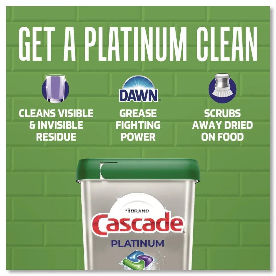 Cascade 31.8 oz ActionPacs - Fresh Scent (3/Carton)