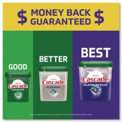Cascade Complete ActionPacs, Fresh Scent, 17.6 oz Bag, 33 Pacs/Bag, 4 Bags/Carton