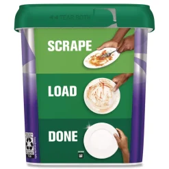 Cascade Platinum Plus 28.4 oz. Tub ActionPacs Dishwasher Detergent Pods - Fresh Scent (3/Carton)