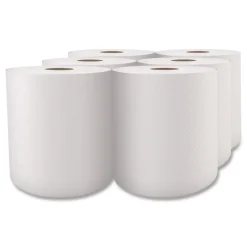Cascades PRO 7.9 in. x 800 ft. 1-Ply Select Roll Paper Towels - White (6 Rolls/Carton)