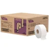 Cascades PRO 3.3 in. x 2000 ft. 1-Ply Septic-Safe Select Jumbo Bath Tissue - White (12 Rolls/Carton)
