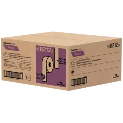 Cascades PRO 3.3 in. x 2000 ft. 1-Ply Septic-Safe Select Jumbo Bath Tissue - White (12 Rolls/Carton)