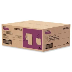 Cascades PRO 7.88 in. x 350 ft. 1-Ply Select Hardwound Roll Towels - Natural (12 Rolls/Carton)