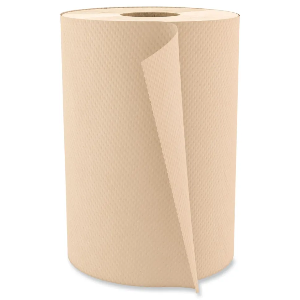 Cascades PRO 7.88 in. x 350 ft. 1-Ply Select Hardwound Roll Towels - Natural (12 Rolls/Carton)