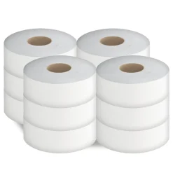 Cascades PRO 3.3 in. x 750 ft. 2-Ply Septic Safe Select Jumbo Bath Tissue - White (12/Carton)