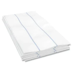 Cascades PRO 13 in. x 24.25 in. 1/4 Fold Tuff-Job Foodservice Towels - White/Blue (72/Carton)