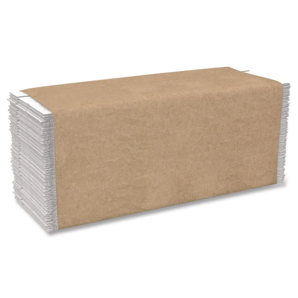 Cascades PRO 3.75 in. x 10 in. 1-Ply C-Fold Select Paper Towels - White (12 Packs/Carton)