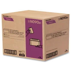 Cascades PRO 12 in. x 12 in. 1-Ply Select Full Fold II Napkins - White (24/Carton)