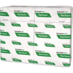 Cascades PRO 6.5 in. x 4.25 in. 1-Ply Perform Interfold Napkins - White (6016/Carton)