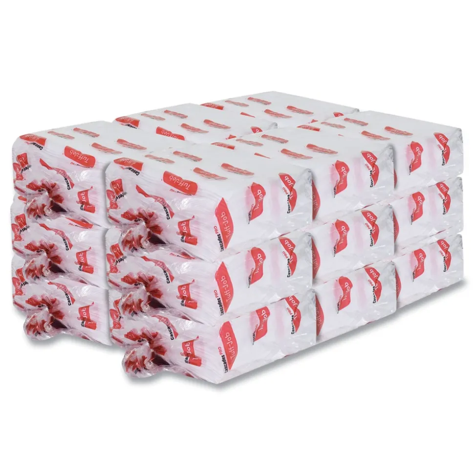 Cascades PRO 12 in. x 13 in. Tuff-Job S600 High Performance Wipers (18/Carton)