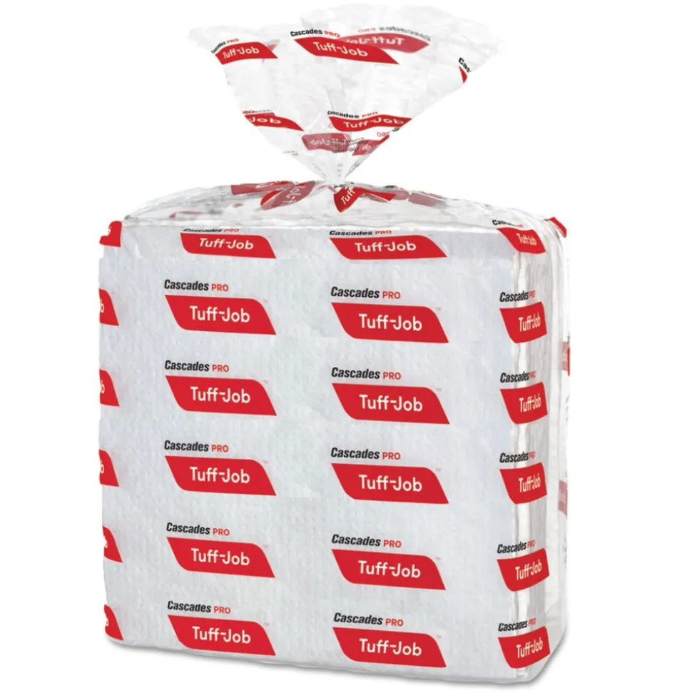 Cascades PRO 12 in. x 13 in. Tuff-Job S600 High Performance Wipers (18/Carton)