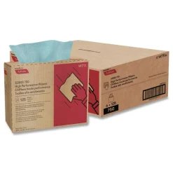 Cascades PRO 9.75 in. x 16.75 in. Tuff-Job S700 High Performance Wipers - Blue (6 Boxes/Carton)