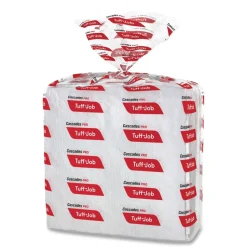 Cascades PRO 12 in. x 13 in. Tuff-Job S400 DRC Medium Wipers - White (18 Packs/Carton)