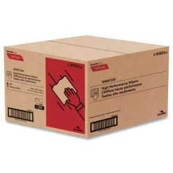 Cascades PRO 10 in. x 13 in. Tuff-Job S500 High Performance Wipers - White (1 Roll/Carton)