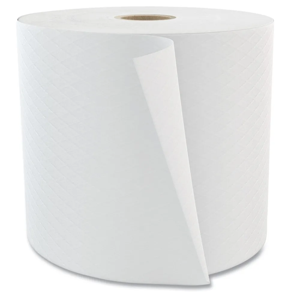 Cascades PRO 10 in. x 13 in. Tuff-Job S500 High Performance Wipers - White (1 Roll/Carton)