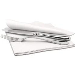 Cascades PRO N695 15 in. x 16.5 in. 1-Ply Signature Airlaid Dinner Napkins/Guest Hand Towels (1000/Carton)