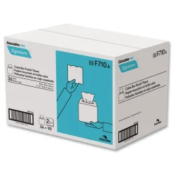 Cascades PRO 2-Ply Cube Box Signature Facial Tissue - White (36 Boxes/Carton)