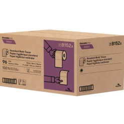 Cascades PRO 1-Ply Septic Safe Select Standard Bath Tissue - White (96 Rolls/Carton)