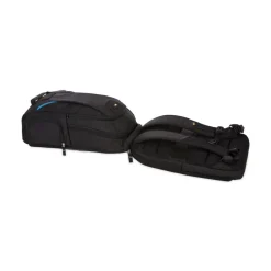 Case Logic 2.76 in. x 13.39 in. x 19.69 in. Polyester Checkpoint Friendly Backpack for 15.6 in. Devices - Black