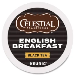 Celestial Seasonings 5000330008 Black Tea K-Cups - English Breakfast (96/Carton)