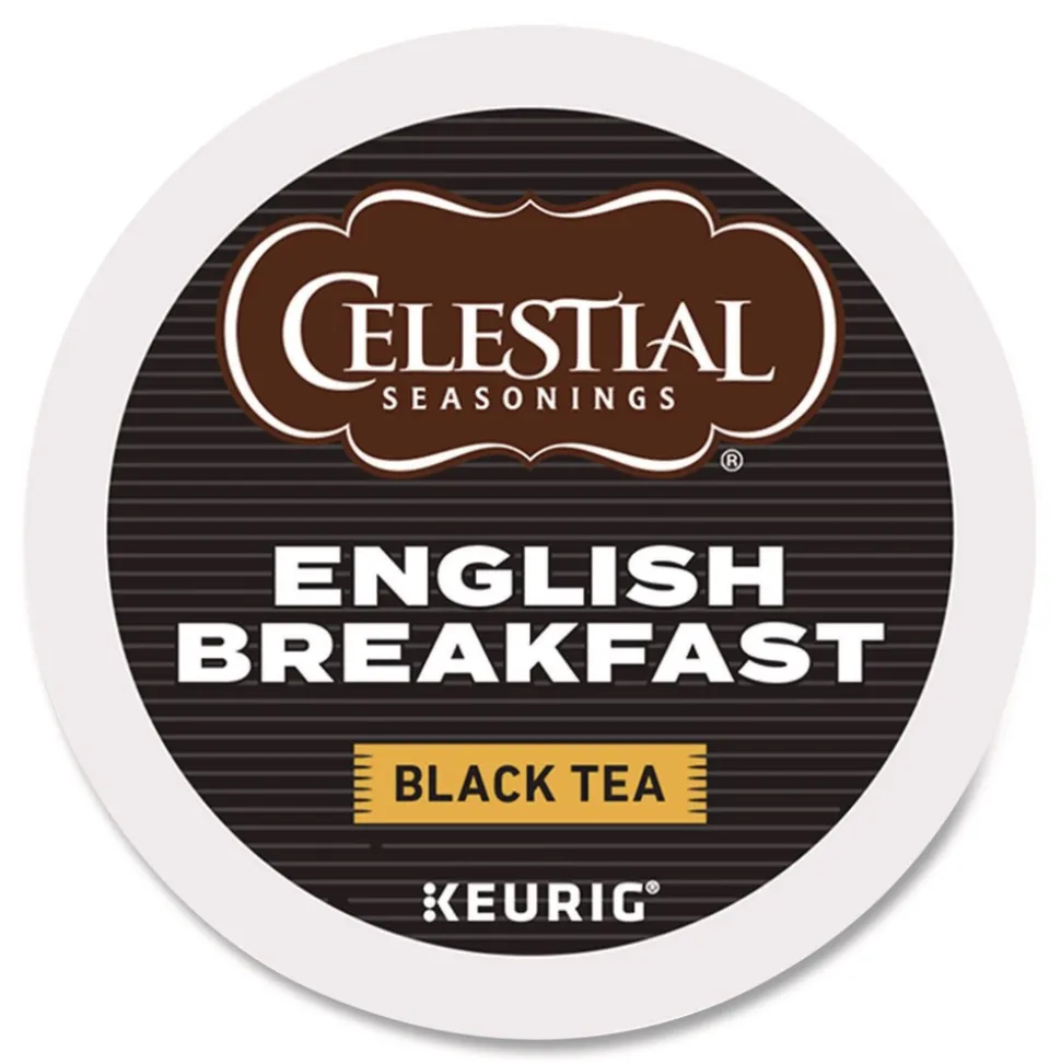 Celestial Seasonings 5000330008 Black Tea K-Cups - English Breakfast (96/Carton)