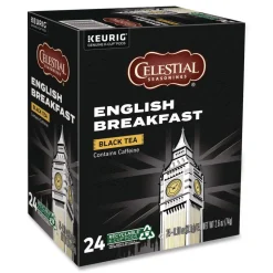 Celestial Seasonings 5000330008 Black Tea K-Cups - English Breakfast (96/Carton)