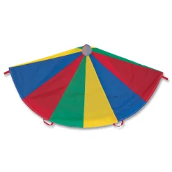 Champion Sports 24 ft. Nylon Multicolor Parachute with 20 Handles