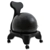 Champion Sports Fitpro Ball Chair, Supports Up To 200 Lb, Gray