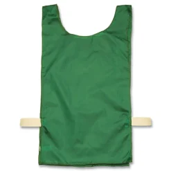 Champion Sports Heavyweight Nylon Pinnies - One Size, Green (1 Dozen)