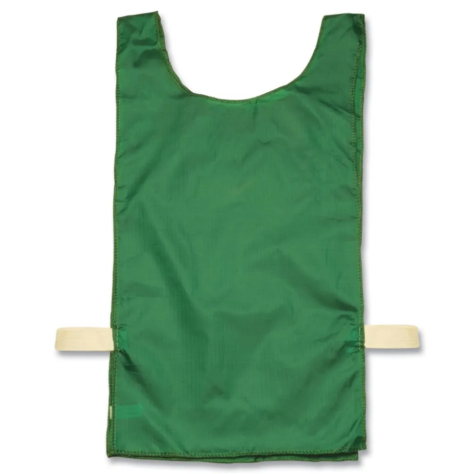 Champion Sports Heavyweight Nylon Pinnies - One Size, Green (1 Dozen)