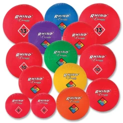 Champion Sports Multi-Size Playground Ball Set - Multi-Color (14/Set)