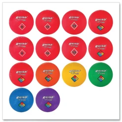Champion Sports Multi-Size Playground Ball Set - Multi-Color (14/Set)