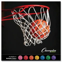 Champion Sports No. 6 Intermediate Size Rubber Sports Ball For Basketball - Orange
