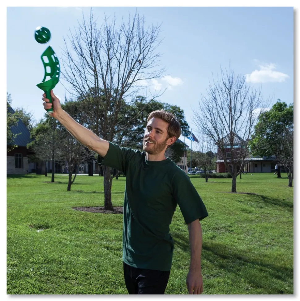 Champion Sports Plastic Scoop Ball Set - Assorted Colors (6/Set)