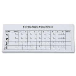 Champion Sports Plastic/Rubber Bowling Set - White (1 Set)