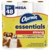 Charmin Essentials Strong 1-Ply Septic Safe Bathroom Tissue - White (4/Carton)