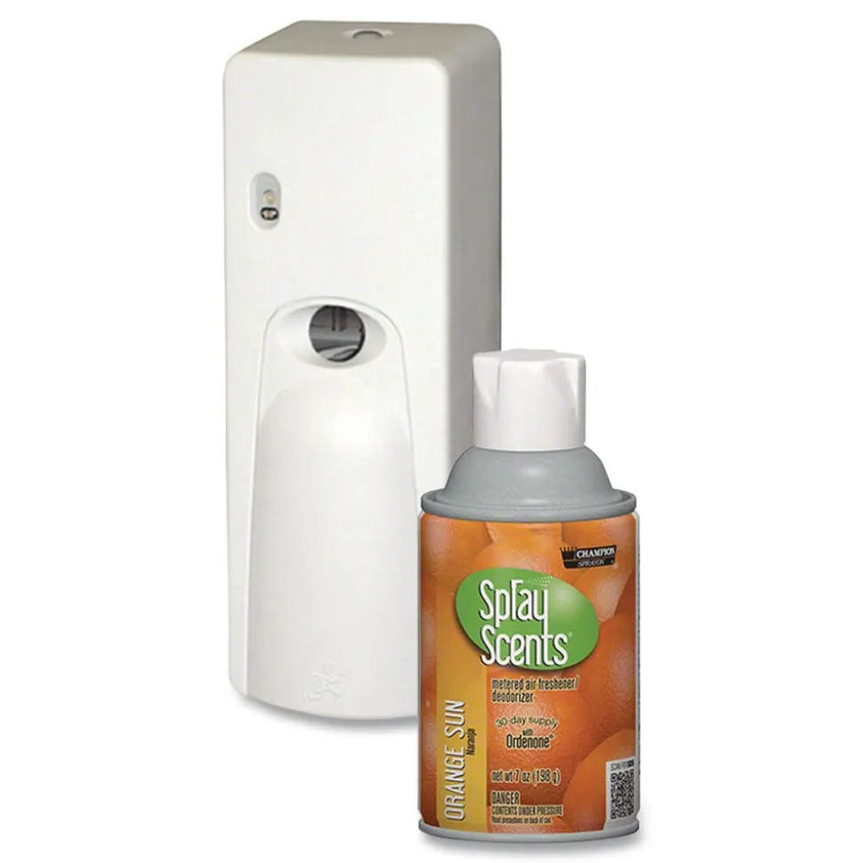 Chase Products Champion Sprayon SPRAYScents 7 oz. Metered Air Freshener Refill - Orange Sun (12/Carton)