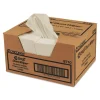 Chicopee VeraClean 12 in. x 13 in. 1/4-Fold Critical Cleaning Wipes with Smooth Texture - White (400/Carton)