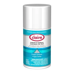 Claire 7 oz. Aerosol Spray Metered Air Freshener - Tropic Breeze (12/Carton)