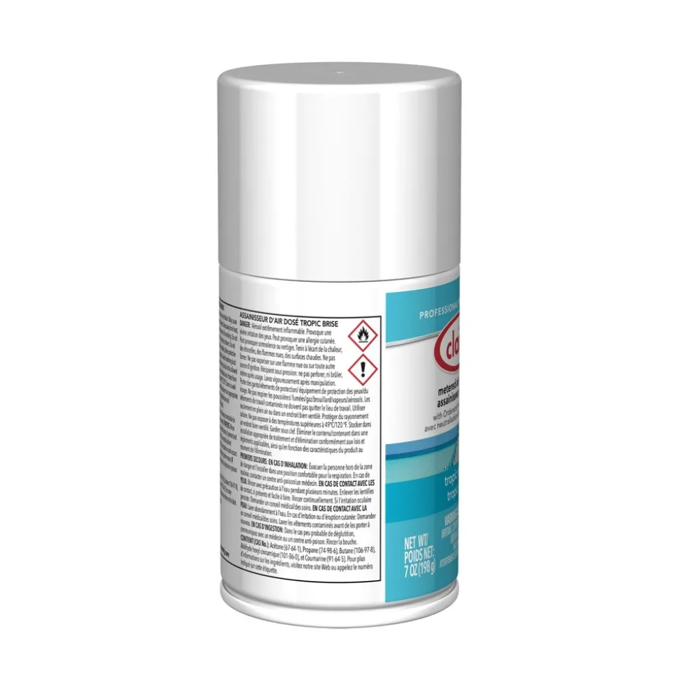 Claire 7 oz. Aerosol Spray Metered Air Freshener - Tropic Breeze (12/Carton)
