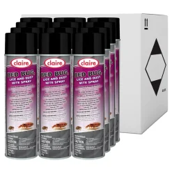 Claire 16 oz. Aerosol Spray Bed Bug Killer (12/Carton)