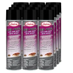 Claire 16 oz. Aerosol Spray Bed Bug Killer (12/Carton)