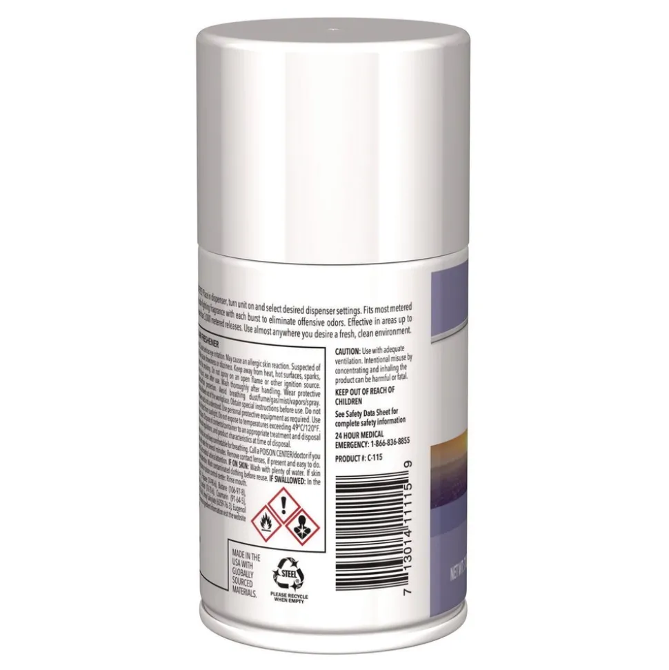 Claire 11 oz. Aerosol Spray Metered Air Freshener - Lavender (12/Carton)