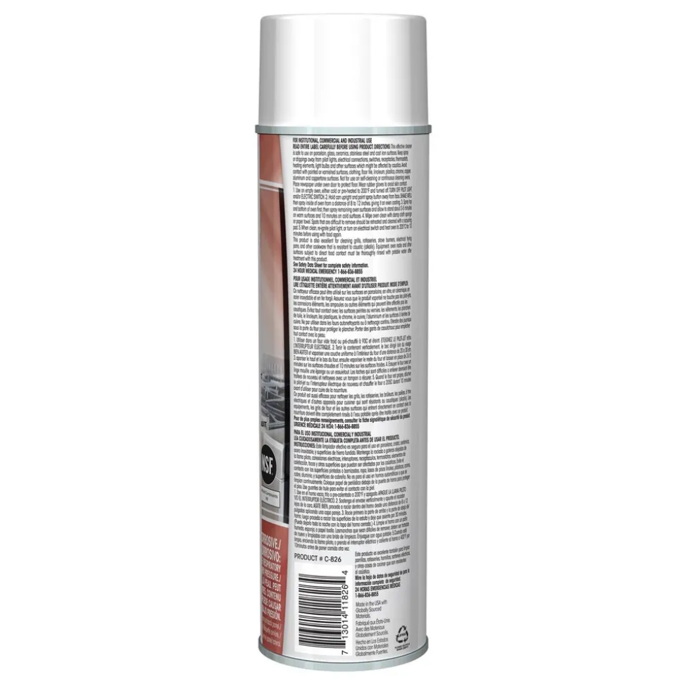 Claire 18 oz. Aerosol Spray Grill and Oven Cleaner (12/Carton)