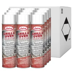 Claire 18 oz. Aerosol Spray Grill and Oven Cleaner (12/Carton)