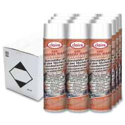 Claire CL880 15 oz. Aerosol Spray Gel Vandal Mark Remover (12/Carton)