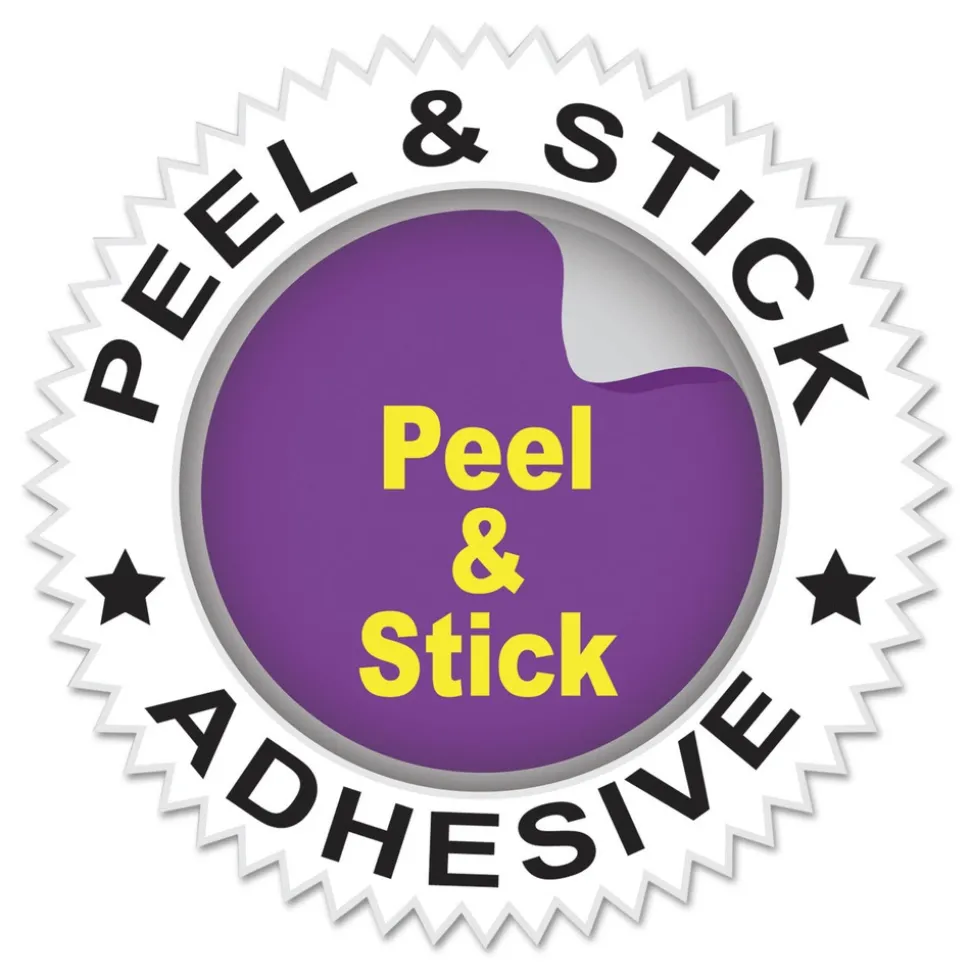 C-Line 3 in. x 2 in. Time's Up Self-Expiring Visitor Badges with Registry Log - White (150/Box)