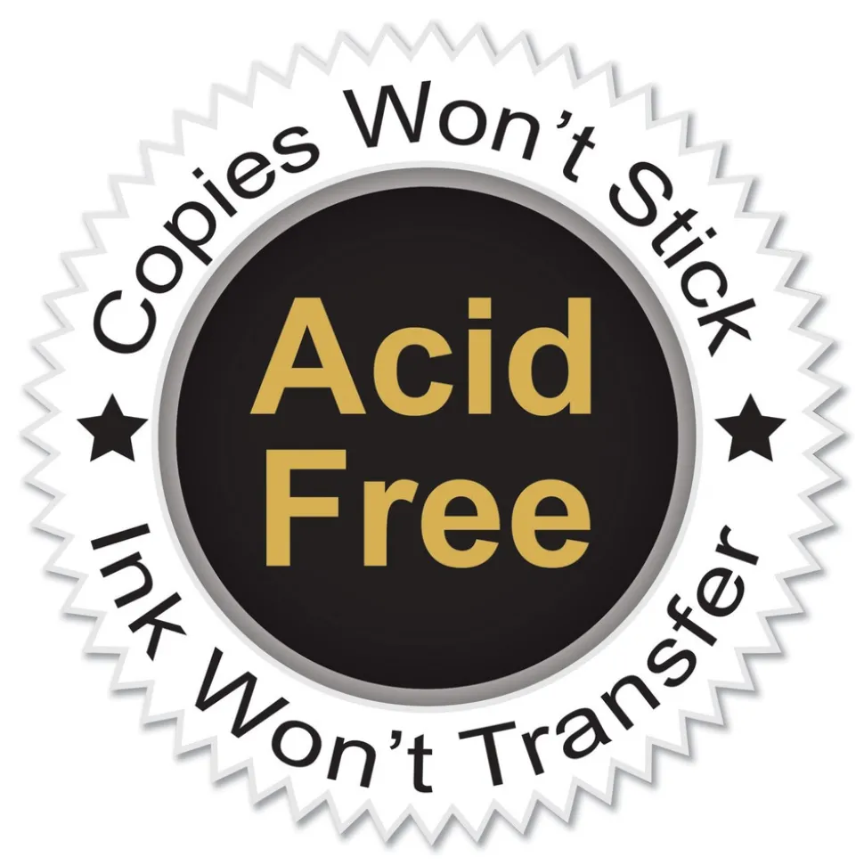 C-Line 3-Hole Punched Top Load 8.5 in. x 11 in. Insert Medium-Duty Polypropylene Sheet Protectors - Nonglare Clear Front (50/Box)