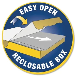 C-Line 3-Hole Punched Top Load 8.5 in. x 11 in. Insert Medium-Duty Polypropylene Sheet Protectors - Nonglare Clear Front (50/Box)