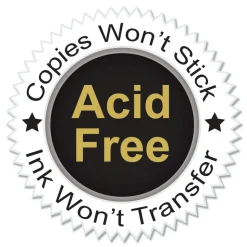 C-Line 3-Hole Punched Top Load 8.5 in. x 11 in. Insert Heavy-Duty Polypropylene Sheet Protectors - Clear Front (50/Box)